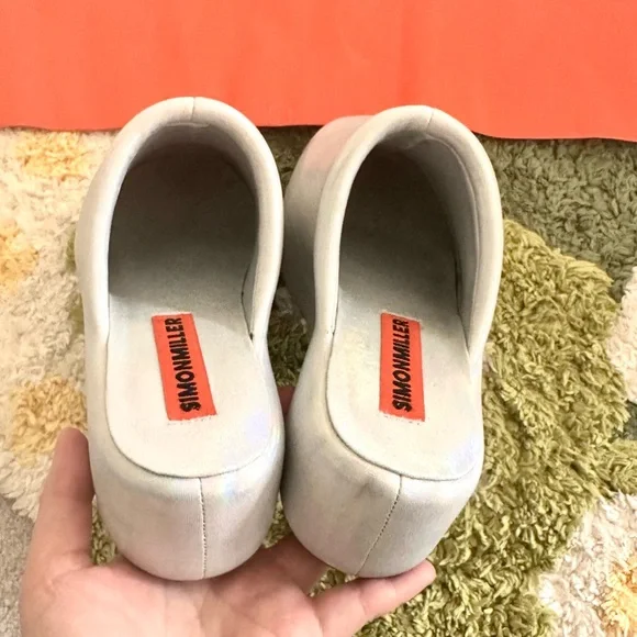 Simon Miller Iridescent Slip-On Mules - Picture 5 of 8